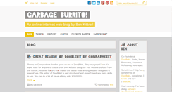 Desktop Screenshot of garbageburrito.com